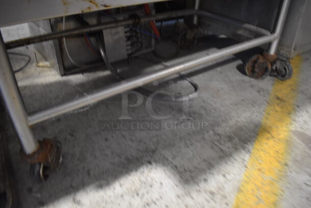 Stainless Steel Commercial Natural Gas Powered Charbroiler Grill on Commercial Casters. 48x32x40 - Image 7 of 7