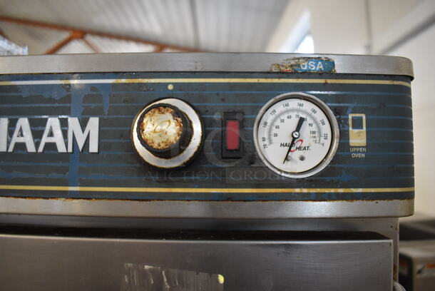 Alto Shaam Halo Heat Stainless Steel Commercial 2 Half Size Door Reach In Pass Through Heated Holding Cabinet. 250 Volts, 1 Phase. 24x34x71.5 - Image 5 of 9