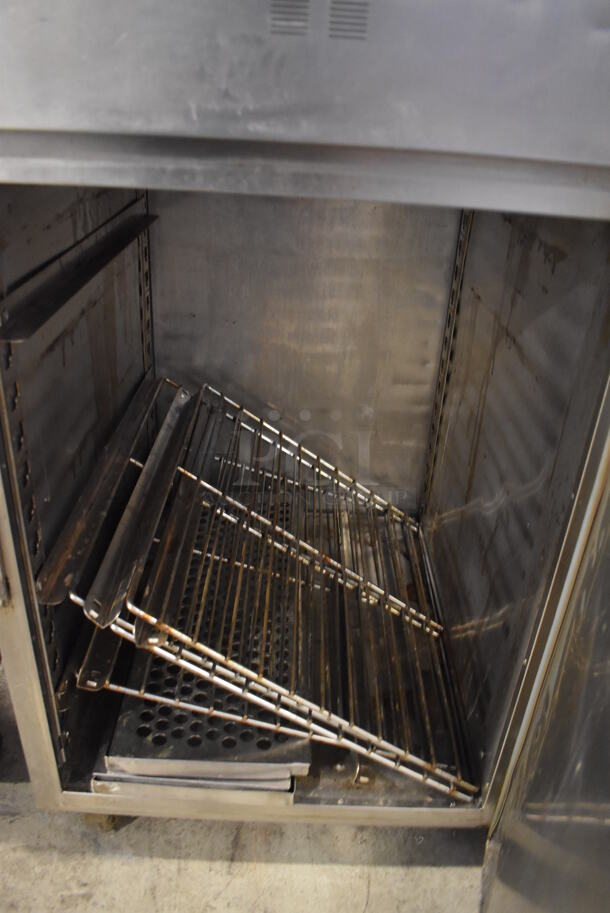 Alto Shaam Halo Heat Stainless Steel Commercial 2 Half Size Door Reach In Pass Through Heated Holding Cabinet. 250 Volts, 1 Phase. 24x34x71.5 - Image 7 of 9