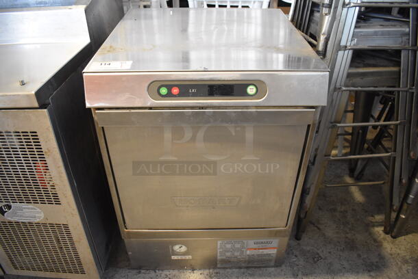 Hobart LXIH ENERGY STAR Stainless Steel Commercial Undercounter Dishwasher. 120/208-240 Volts, 1 Phase. 24x26x35 - Image 1 of 6