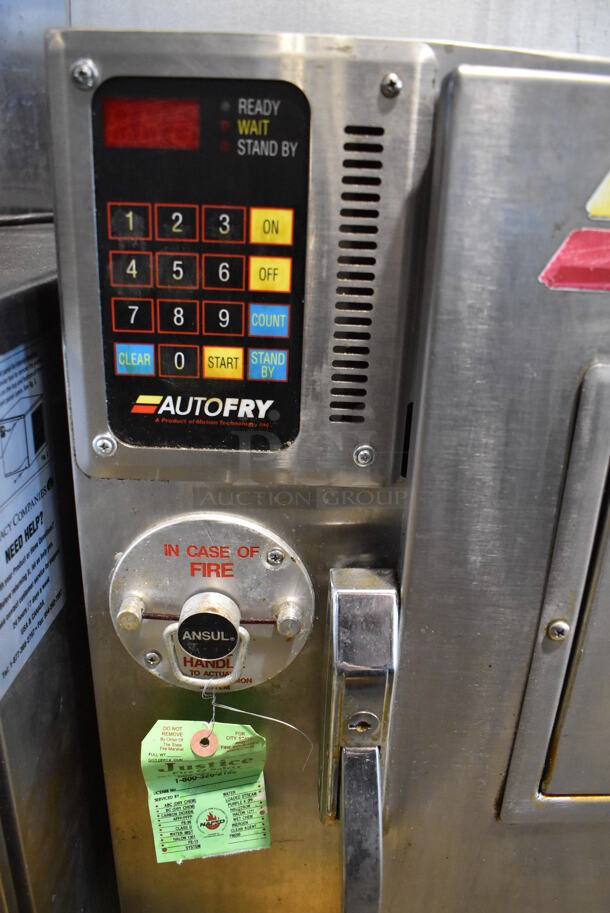 Autofry MTI10 Stainless Steel Commercial Countertop Electric Powered Ventless Fryer. 240 Volts, 1 Phase. 28x26x26 - Image 3 of 7