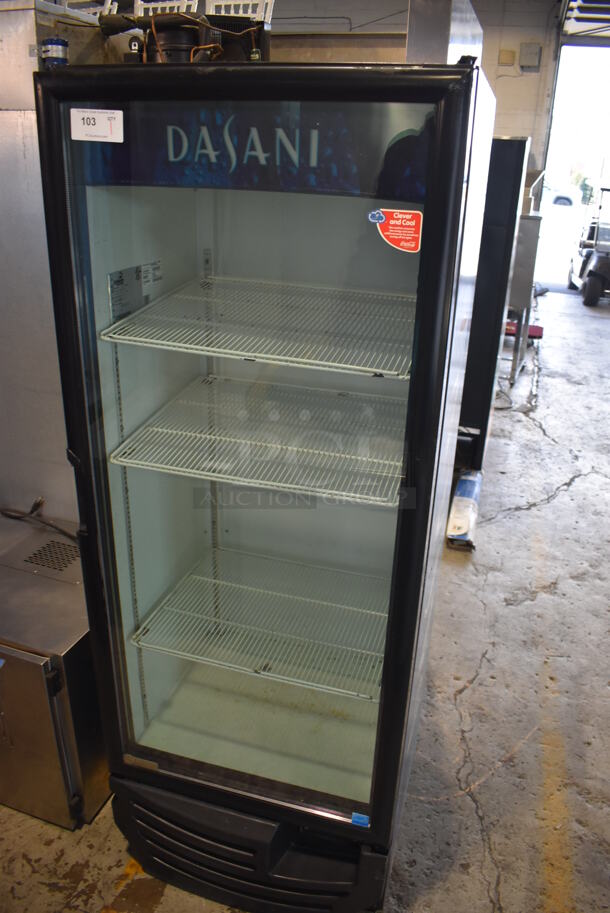 Imbera G319 ENERGY STAR Metal Commercial Single Door Reach In Cooler Merchandiser w/ Poly Coated Racks. 115 Volts, 1 Phase. 30x28x78.5. Tested and Powers On But Does Not Get Cold - Image 2 of 7