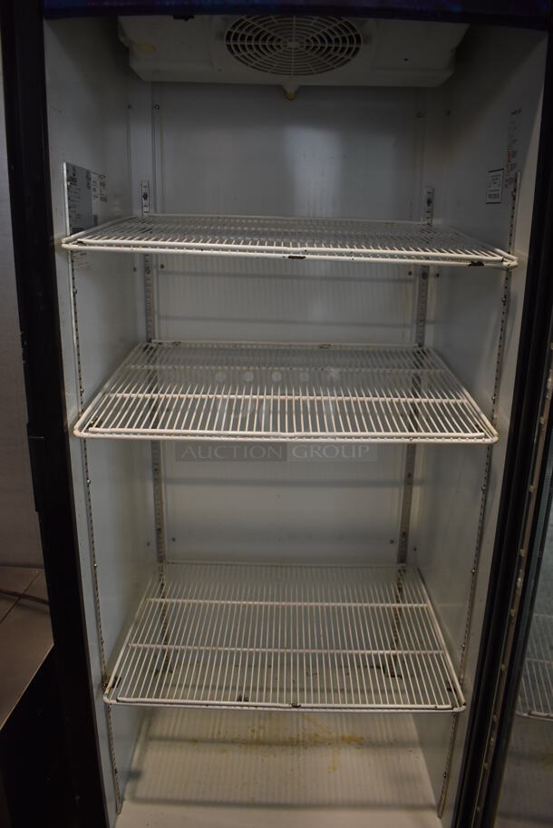 Imbera G319 ENERGY STAR Metal Commercial Single Door Reach In Cooler Merchandiser w/ Poly Coated Racks. 115 Volts, 1 Phase. 30x28x78.5. Tested and Powers On But Does Not Get Cold - Image 4 of 7