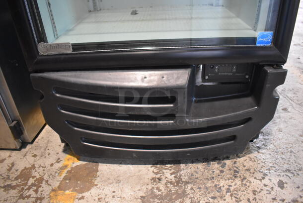 Imbera G319 ENERGY STAR Metal Commercial Single Door Reach In Cooler Merchandiser w/ Poly Coated Racks. 115 Volts, 1 Phase. 30x28x78.5. Tested and Powers On But Does Not Get Cold - Image 6 of 7