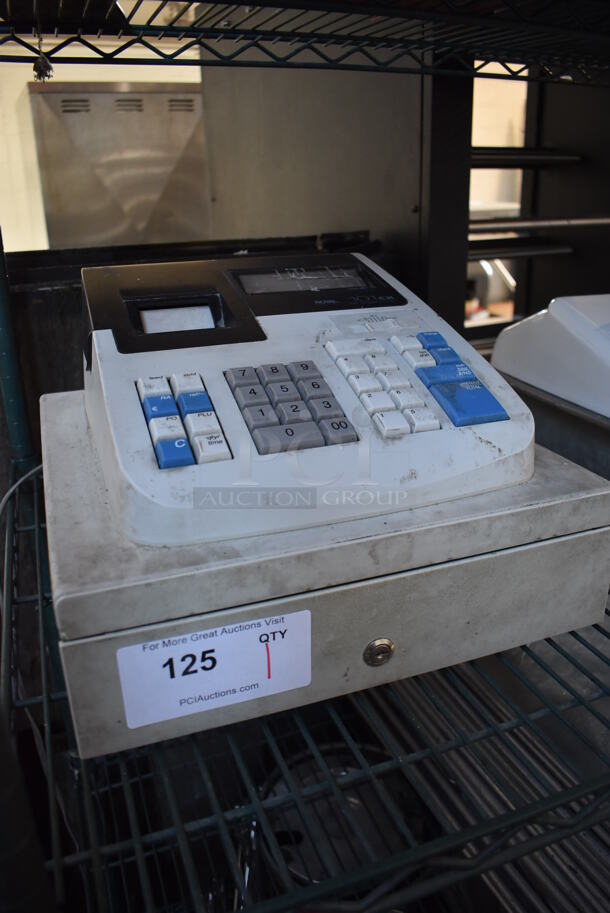 Royal 101cx Countertop Electronic Cash Register. 13.5x14x9 - Image 3 of 4