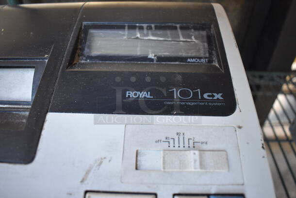 Royal 101cx Countertop Electronic Cash Register. 13.5x14x9 - Image 4 of 4
