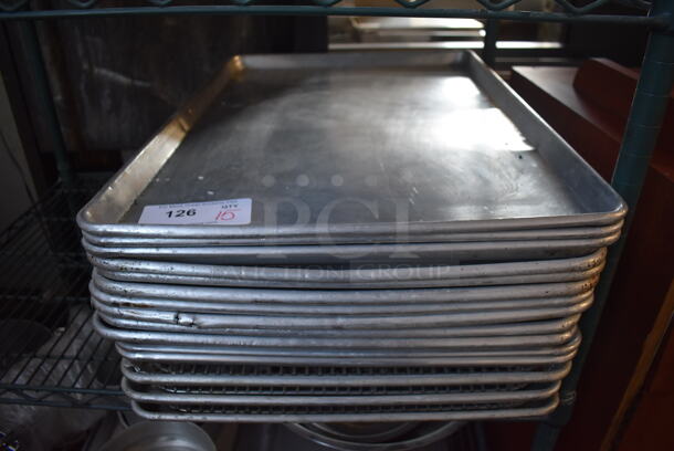 15 Metal Full Size Baking Pans. 18x26x1. 15 Times Your Bid! - Image 1 of 3