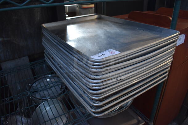 15 Metal Full Size Baking Pans. 18x26x1. 15 Times Your Bid! - Image 2 of 3