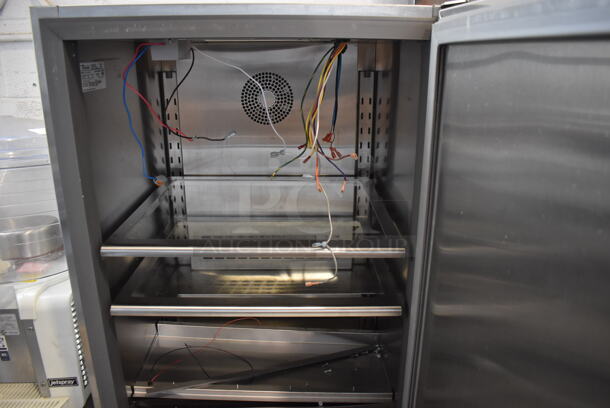 2016 True TUR-24-R-SS-B Stainless Steel Commercial Single Door Undercounter Cooler. 115 Volts, 1 Phase. 24x24x34. Tested and Does Not Power On - Image 4 of 6