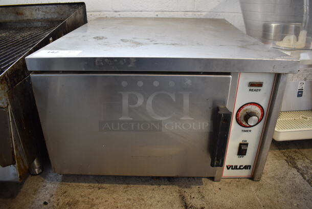 Vulcan Stainless Steel Commercial Single Deck Steam Cabinet. 208-250 Volts. 24x27x15 - Image 1 of 5