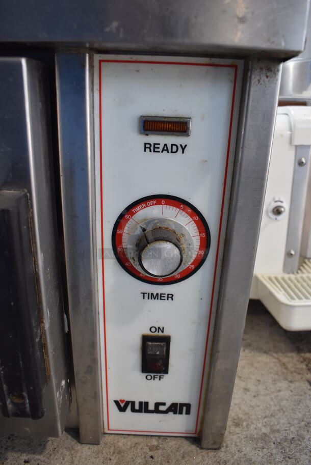 Vulcan Stainless Steel Commercial Single Deck Steam Cabinet. 208-250 Volts. 24x27x15 - Image 4 of 5