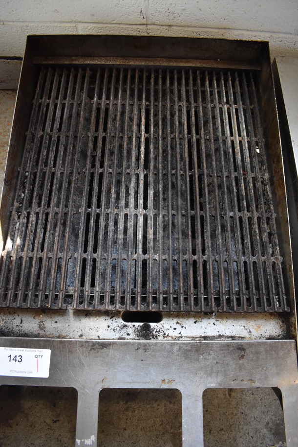 Star Ultra Max Stainless Steel Commercial Countertop Natural Gas Powered Charbroiler Grill. 24x38x18 - Image 3 of 6