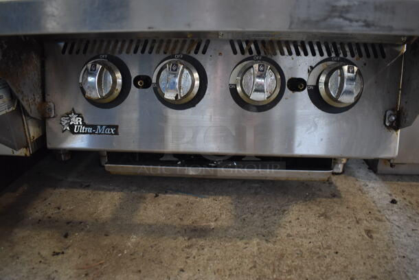 Star Ultra Max Stainless Steel Commercial Countertop Natural Gas Powered Charbroiler Grill. 24x38x18 - Image 5 of 6