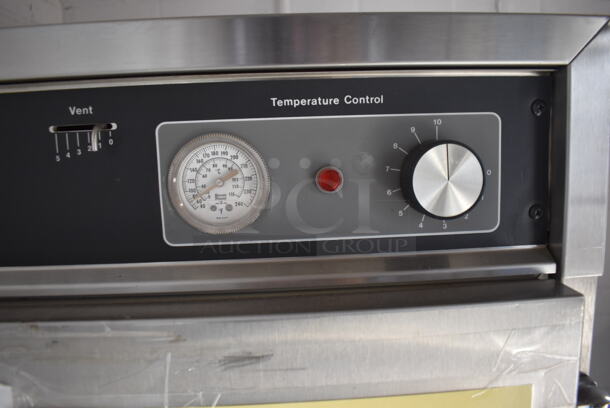 Henny Penny HC 900 Stainless Steel Commercial Heated Holding Cabinet on Commercial Casters. 208-220 Volts. 24x31x71 - Image 4 of 8