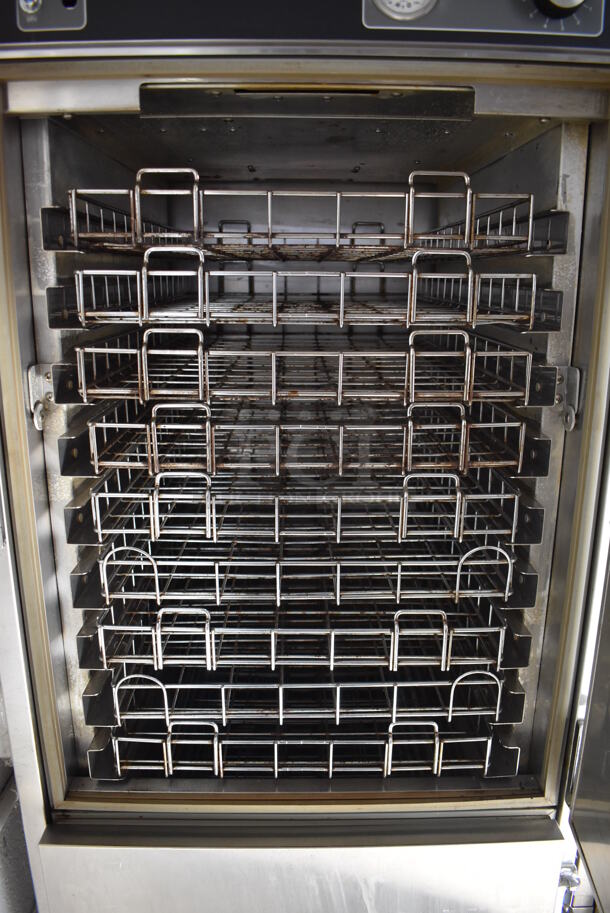 Henny Penny HC 900 Stainless Steel Commercial Heated Holding Cabinet on Commercial Casters. 208-220 Volts. 24x31x71 - Image 5 of 8