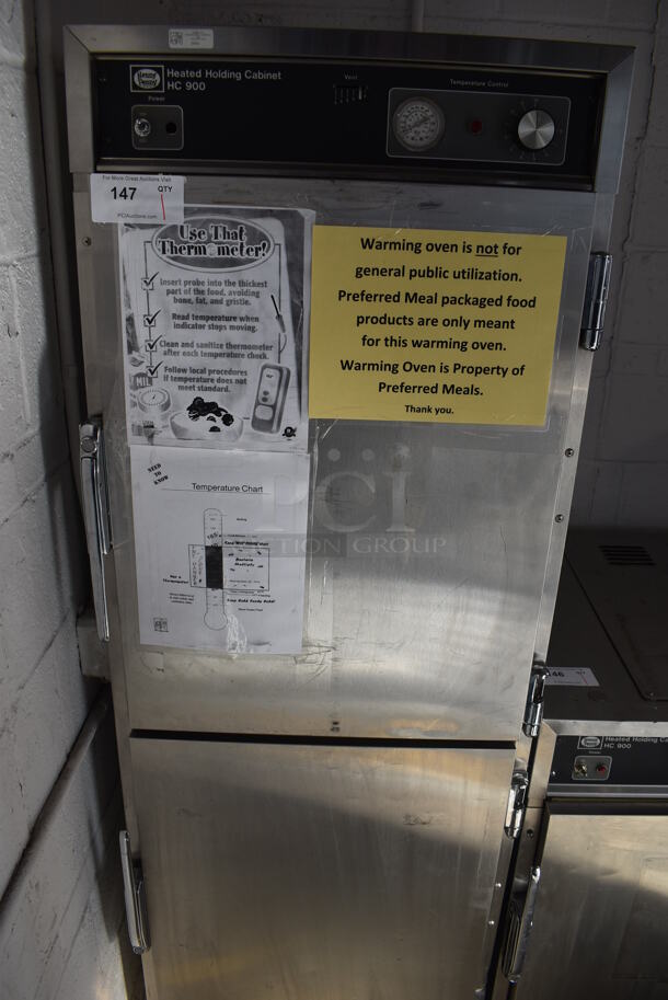 Henny Penny HC 900 Stainless Steel Commercial Heated Holding Cabinet on Commercial Casters. 208-220 Volts. 24x31x71 - Image 8 of 8