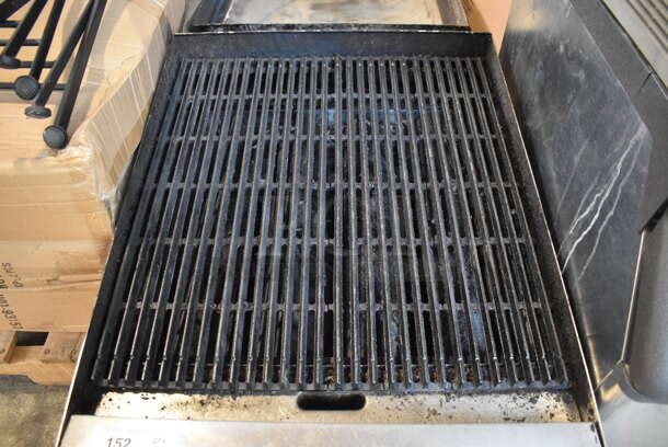 Star 8124RRBB Stainless Steel Commercial Countertop Natural Gas Powered Charbroiler Grill. 24x39x18 - Image 4 of 6