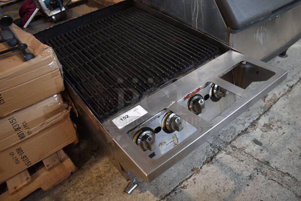 Star 8124RRBB Stainless Steel Commercial Countertop Natural Gas Powered Charbroiler Grill. 24x39x18 - Image 5 of 6