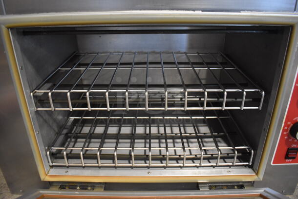 Super Systems NCO-2H Stainless Steel Commercial Countertop Electric Powered Oven w/ View Through Door and Thermostatic Controls. 120 Volts, 1 Phase. 28x18x21. Tested and Working! - Image 5 of 6