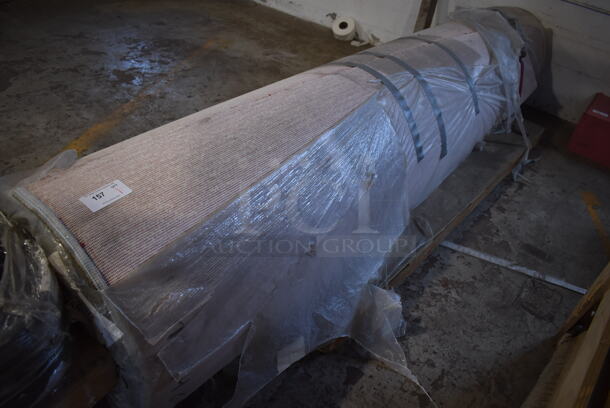 BRAND NEW Roll of Red Carpet. Rolled Up: 149x24x24 - Image 1 of 4