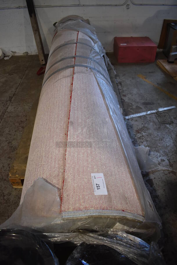 BRAND NEW Roll of Red Carpet. Rolled Up: 149x24x24 - Image 2 of 4