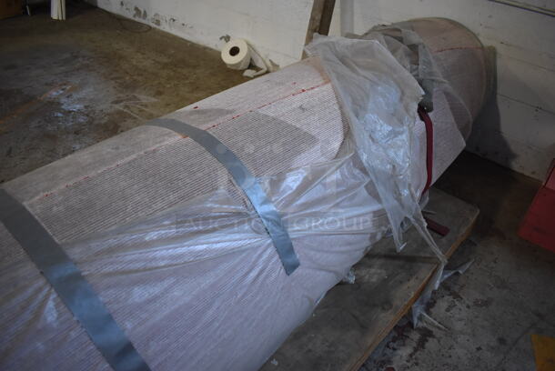 BRAND NEW Roll of Red Carpet. Rolled Up: 149x24x24 - Image 4 of 4