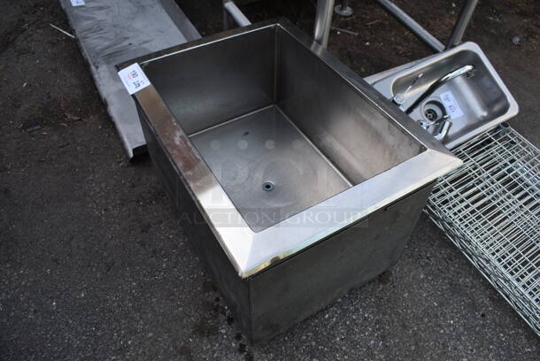 Stainless Steel Single Bay Drop In. 26x19x17 - Image 2 of 3