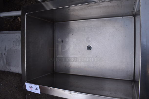 Stainless Steel Single Bay Drop In. 26x19x17 - Image 3 of 3