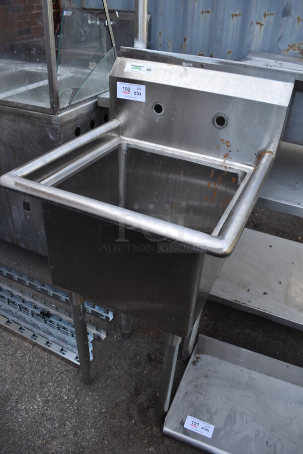Regency Stainless Steel Commercial Single Bay Sink. 22x22.5 - Image 3 of 4