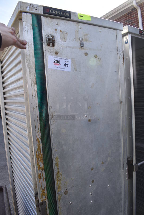 Cres Cor Metal Commercial Enclosed Pan Transport Rack on Commercial Casters. 21x31x69.5 - Image 4 of 5