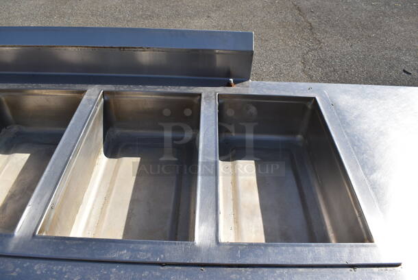 Wells MDD400TOM Stainless Steel Commercial Electric Powered 4 Bay Steam Table. 208/240 Volts. 84x36x41 - Image 3 of 8