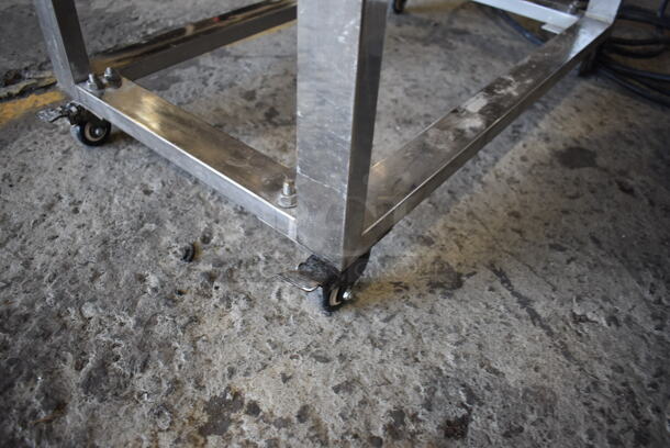 Taibo MF2-C Stainless Steel Commercial Floor Style Dough Divider on Commercial Casters. 240 Volts, 1 Phase. 31x43x73 - Image 8 of 8