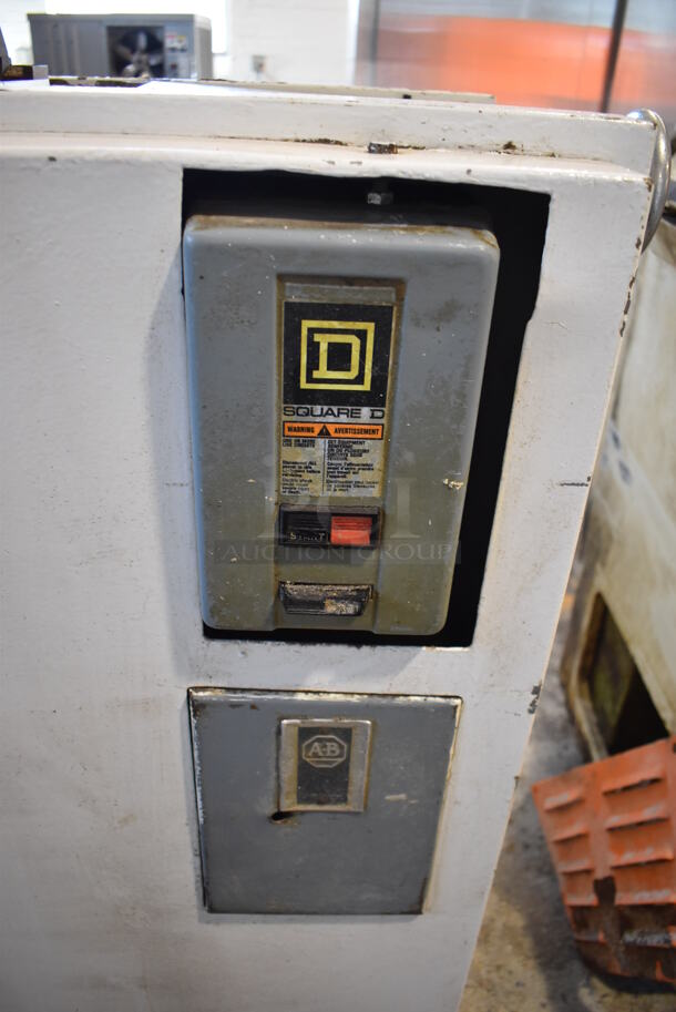 Metal Commercial Floor Style Dough Former on Commercial Casters. 46.5x58x65 - Image 6 of 12