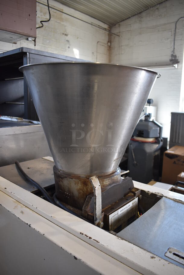 Metal Commercial Floor Style Dough Former on Commercial Casters. 46.5x58x65 - Image 7 of 12