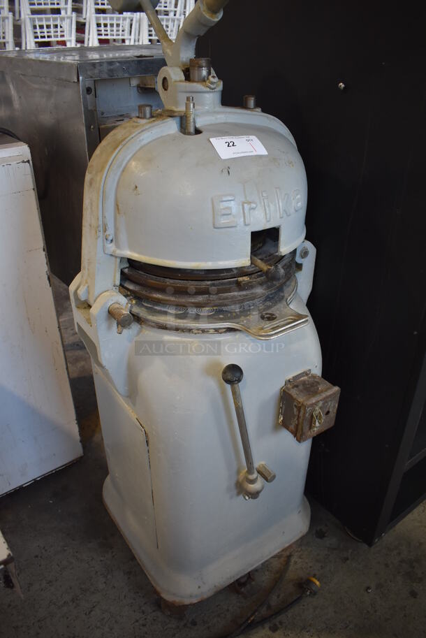 Erika Metal Commercial Floor Style Dough Divider on Commercial Casters. 208-250 Volts, 1 Phase. 22x23x72 - Image 2 of 9