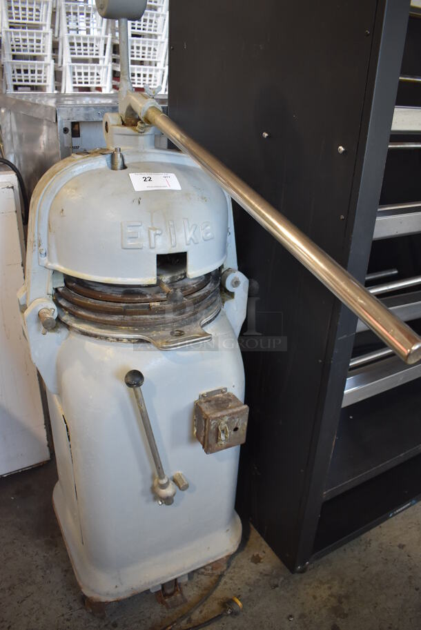 Erika Metal Commercial Floor Style Dough Divider on Commercial Casters. 208-250 Volts, 1 Phase. 22x23x72 - Image 6 of 9