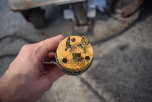 Erika Metal Commercial Floor Style Dough Divider on Commercial Casters. 208-250 Volts, 1 Phase. 22x23x72 - Image 8 of 9