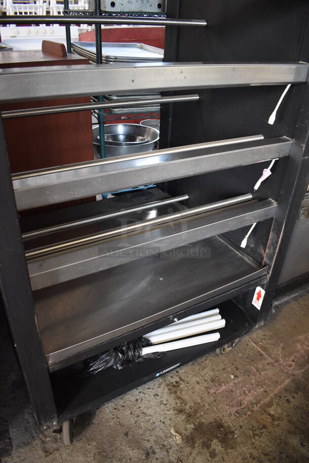 Lakeside 98253	Metal Commercial Bakery Pastry Bagel Donut Transport Display Rack on Commercial Casters. 45.5x33.5x77.5 - Image 4 of 5