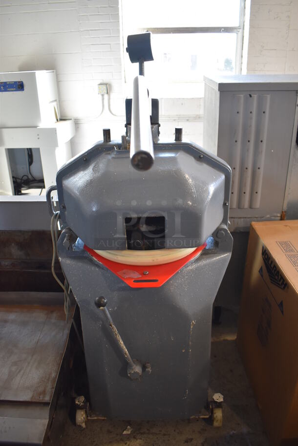 Metal Commercial Floor Style Dough Divider on Commercial Casters. 220 Volts, 3 Phase. 26.5x37x64 - Image 6 of 9