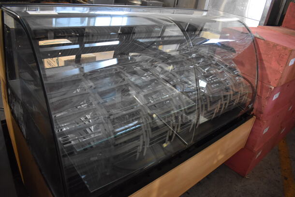 Metal Commercial Floor Style Deli Display Case Merchandiser. 59x38x31. Tested and Powers On But Does Not Get Cold - Image 2 of 6