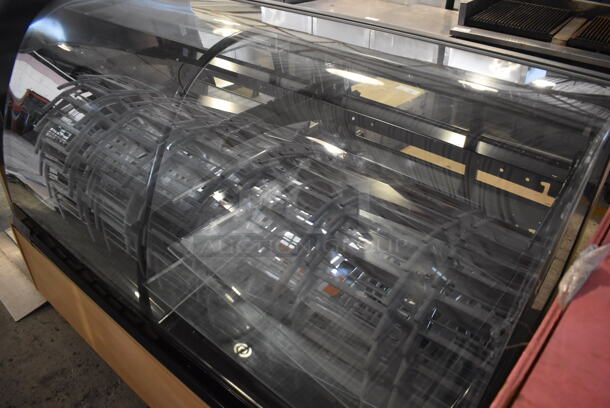 Metal Commercial Floor Style Deli Display Case Merchandiser. 59x38x31. Tested and Powers On But Does Not Get Cold - Image 4 of 6