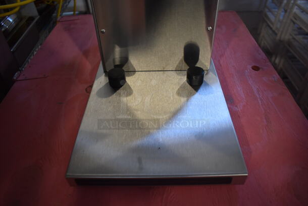 Bunn CW15-APS Stainless Steel Commercial Countertop Coffee Machine w/ Poly Brew Basket. Comes in Pink Wooden Box. Stock Picture - Cosmetic Condition May Vary. 120 Volts, 1 Phase. 8x18.5x23.5 - Image 6 of 7