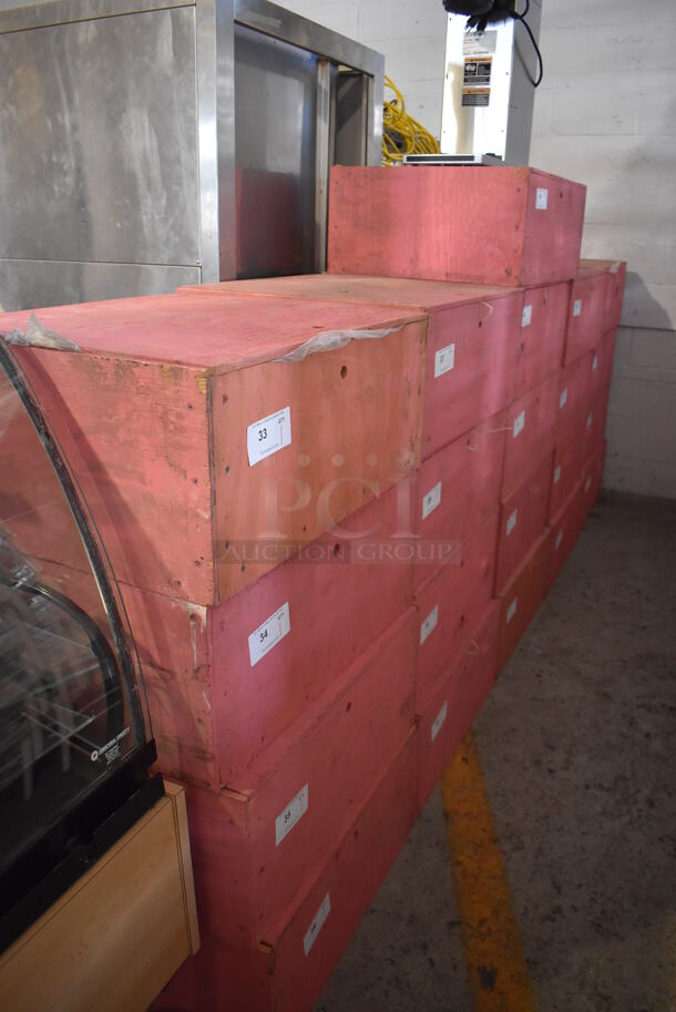 Bunn CW15-APS Stainless Steel Commercial Countertop Coffee Machine w/ Poly Brew Basket. Comes in Pink Wooden Box. Stock Picture - Cosmetic Condition May Vary. 120 Volts, 1 Phase. 8x18.5x23.5 - Image 7 of 7