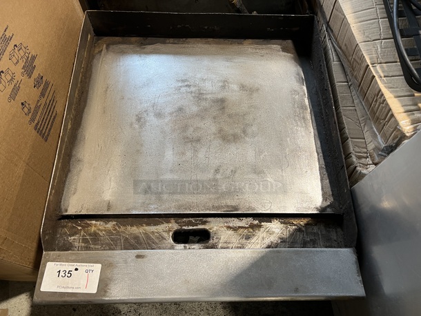 Cook Rite Stainless Steel Commercial Countertop Natural Gas Powered Flat Top Griddle. 24x27.5x15 - Image 3 of 5