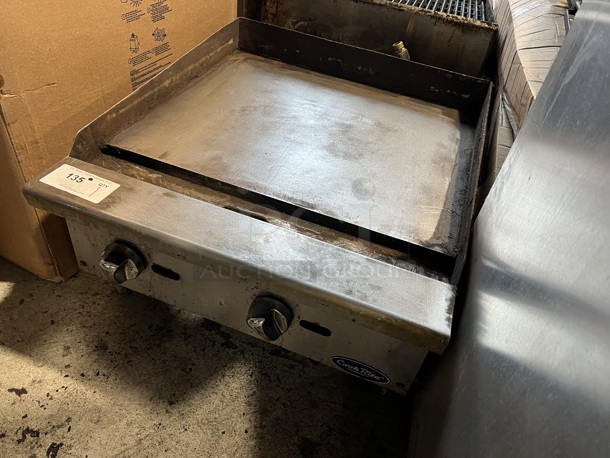 Cook Rite Stainless Steel Commercial Countertop Natural Gas Powered Flat Top Griddle. 24x27.5x15 - Image 5 of 5