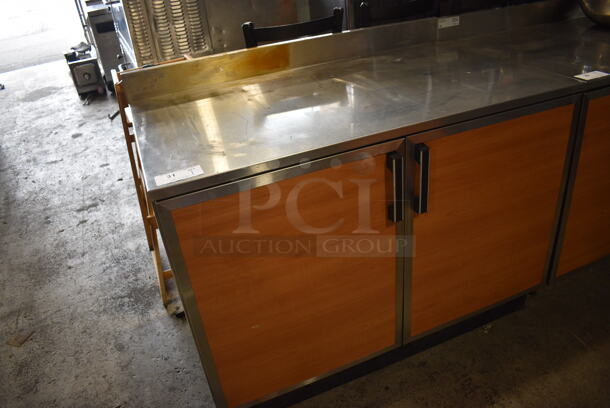 Duke RUF-48 Stainless Steel Commercial 2 Door Work Top Cooler. 120 Volts, 1 Phase. 48x31x40. Tested and Working! - Image 2 of 7