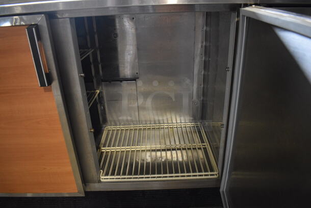 Duke RUF-48 Stainless Steel Commercial 2 Door Work Top Cooler. 120 Volts, 1 Phase. 48x31x40. Tested and Working! - Image 5 of 7