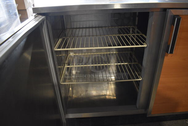 Duke RUF-48 Stainless Steel Commercial 2 Door Work Top Cooler. 120 Volts, 1 Phase. 48x31x40. Tested and Working! - Image 6 of 7