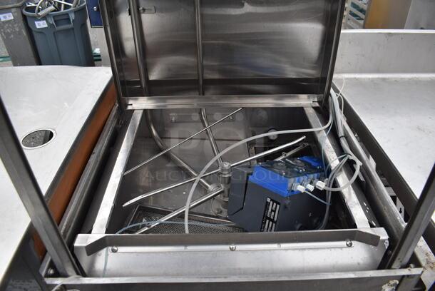 Jackson Tempstar Stainless Steel Commercial Straight Pass Through Dishwasher. 208-230/240 Volts, 3 Phase. 31x31x81 - Image 5 of 8