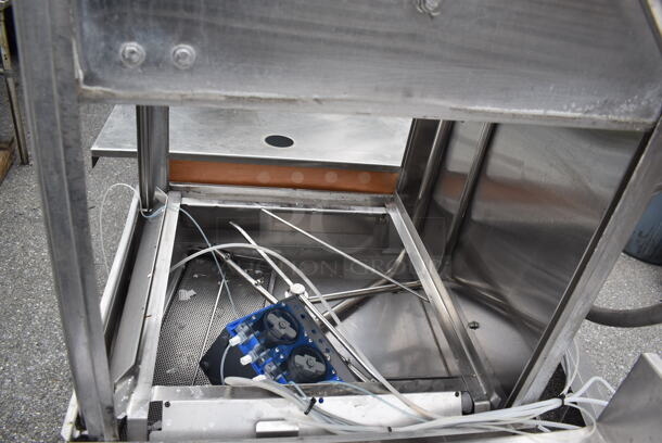 Jackson Tempstar Stainless Steel Commercial Straight Pass Through Dishwasher. 208-230/240 Volts, 3 Phase. 31x31x81 - Image 6 of 8